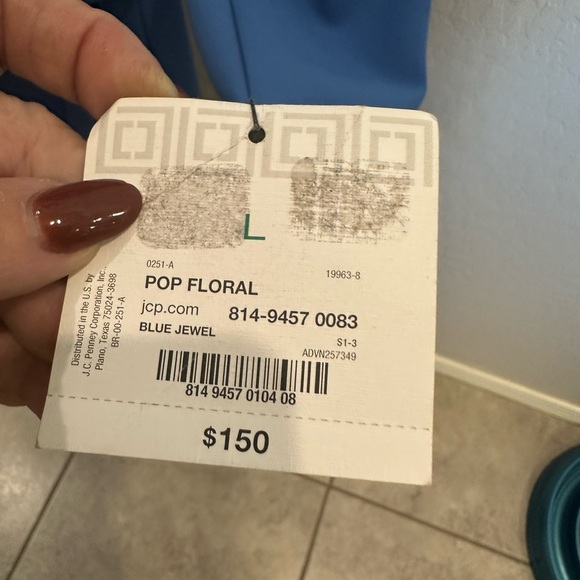 NWT. Liz Claiborne Sky Blue Coat NWT Stunning - Picture 9 of 10